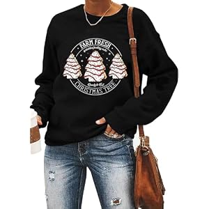 Cosy Graphic Christmas Sweatshirt For Women