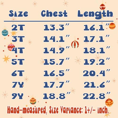 Kids Christmas Sweatshirt Boys Reindeer Toddler Xmas Pullover Tops | Size 2-10 T, Ugly Christmas Shirts, Baseball Snowman Printed, Raglan Sleeve, 100% Cotton, Dinosaur Monster Truck Active Shirt - Image 7