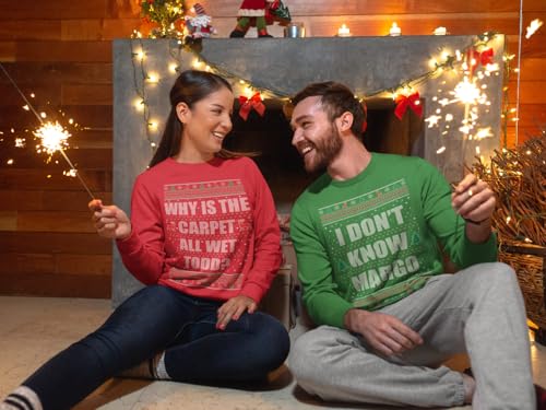 Wild Bobby Where My Ho'S At? Ugly Christmas Couples Sweaters Adult Him Hers Matching Unisex Holiday Sweatshirts 7 Wild Bobby Where My Ho'S At? Ugly Christmas Couples Sweaters Adult Him Hers Matching Unisex Holiday Sweatshirts - Image 7