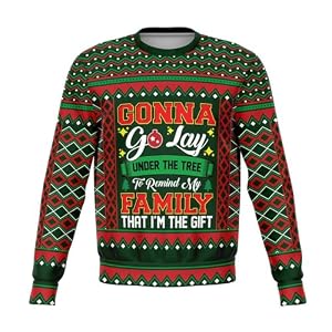 'I Am The Gift' Christmas Jumper, Unisex