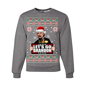 Wild Bobby Leo Laughing Meme Let'S Go Brandon Funny Anti Biden Ugly Christmas Sweater Unisex Crewneck Sweatshirt 3 Wild Bobby Leo Laughing Meme Let’S Go Brandon Funny Anti Biden Ugly Christmas Sweater Unisex Crewneck Sweatshirt