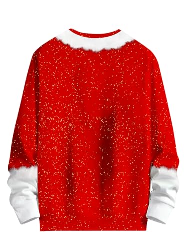 Sankill Ugly Christmas Sweaters For Men Women Funny Christmas Sweater For Couples Ugly Christmas Sweatshirt - Image 4