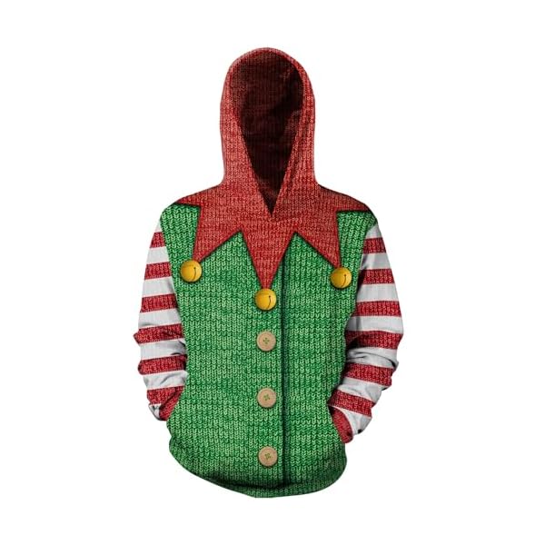 Grajtcin Kids' Christmas Hoodie, Long Sleeve