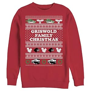 Fifth Sun Men'S National Lampoon'S Christmas Vacation Griswold Family Christmas Ugly Sweater Mens Pullover Crew Fleece 2 Fifth Sun Men’S National Lampoon’S Christmas Vacation Griswold Family Christmas Ugly Sweater Mens Pullover