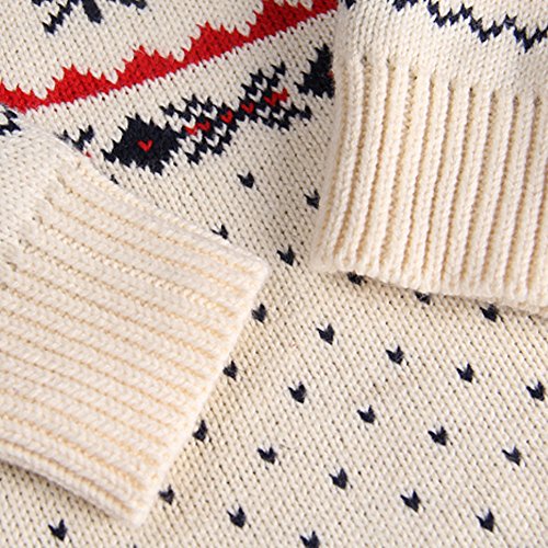 Redodeco Childrens Cotton Christmas Ugly Sweater Pullover Outfit Jumper For Christmas Party Photograph Best Gift