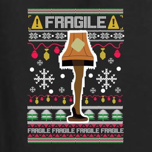 Fragile Leg Lamp Christmas Story Funny Xmas Ugly Christmas Sweater Unisex