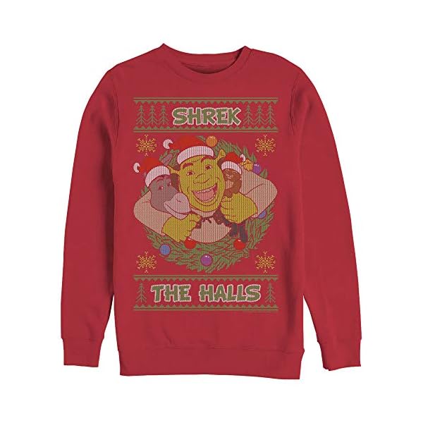 Fifth Sun Ugly The Halls Christmas Crew Fleece