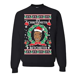 It'S Chrithmith Bitcheth Lisp Ugly Christmas Sweater Unisex Crewneck 10 It’S Chrithmith Bitcheth Lisp Ugly Christmas Sweater Unisex Crewneck