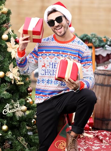 Men'S Ugly Christmas Funny Graphic Long Sleeve Unisex Sweatshirt (S-3Xl) - Image 5
