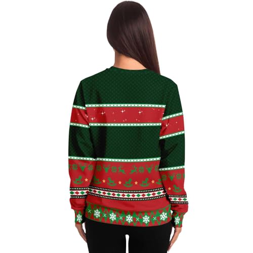 Naughty List Sweatshirt | Unisex Ugly Christmas Sweater, Xmas Sweater, Holiday Sweater, Funny Sweater, Funny Shirt - Image 5