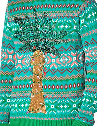 Blizzard Bay Mens Ugly Christmas Sweater Light Up