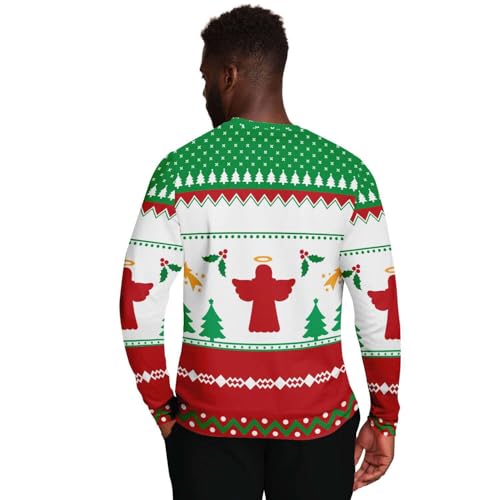 Fitness Sweatshirt | Unisex Ugly Christmas Sweater, Xmas Sweater, Holiday Sweater, Funny Sweater, Funny Shirt - Image 3