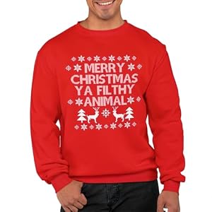 Christmas Film Quote Crew Neck Sweatshirt For Adults