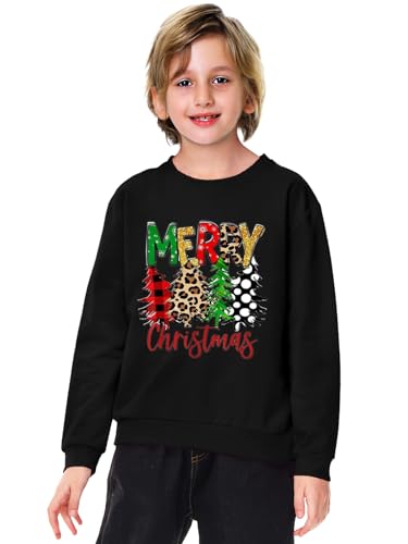 Remimi Unisex Kids Christmas Sweatshirt Long Sleeve Xmas Pullover Tops 3-14 Years 6 Remimi Unisex Kids Christmas Sweatshirt Long Sleeve Xmas Pullover Tops 3-14 Years - Image 6