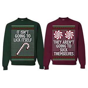 Ugly Christmas Sweaters For Couples Matching Christmas Holiday Sweatshirts 20 4183J6Eo2Xl. Ss300