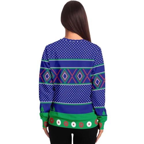 Merry Fishmas Sweatshirt | Unisex Ugly Christmas Sweater, Xmas Sweater, Funny Holiday Sweater, Funny Shirt - Image 5