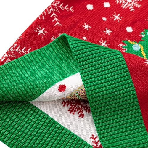 Ugly Christmas Sweater For Girls Funny Xmas Knit Pullover Shirts Kids Child Holiday Jumper Tops Outfit 2-14 Years - Image 4