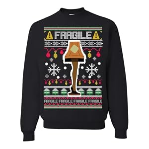 Fragile Leg Lamp Christmas Story Funny Xmas Ugly Christmas Sweater Unisex 6 Fragile Leg Lamp Christmas Story Funny Xmas Ugly Christmas Sweater Unisex