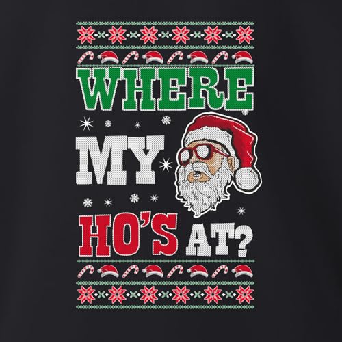 Wild Bobby Where My Ho'S At? Ugly Christmas Couples Sweaters Adult Him Hers Matching Unisex Holiday Sweatshirts 4 Wild Bobby Where My Ho'S At? Ugly Christmas Couples Sweaters Adult Him Hers Matching Unisex Holiday Sweatshirts - Image 4