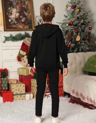 Unicomidea 7-14T Boys Christmas Sweatshirt Thanksgiving Halloween Hoodies - Image 6
