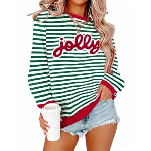 Sequin Patch Merry Christmas Sweatshirt For Women