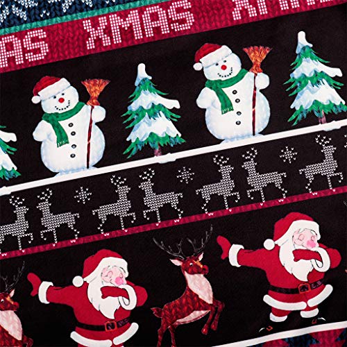 Colorful House Unisex'S Ugly Christmas Jumper Sweater Printed Pullover,3D Funny Digital Print Sweatshirt Suit For Men Woman - Image 4