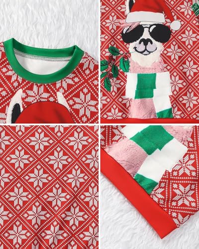 Boys Girls Ugly Christmas Sweatshirt Kids 3D Funny Xmas Long Sleeve Dinosaurs Pullover Sweater Tops T-Shirt - Image 7