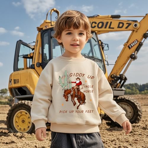 Boys Girls Christmas Sweatshirt Ugly Xmas Long Sleeve Toddler Kids Tops Truck Elk Pullover For 2-7 Years - Image 4