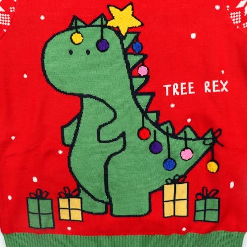 Toddler Boys Ugly Christmas Sweater Funny Xmas Outfits Kids Santa Claus Knit Pullover Holiday Sweatshirt Tops 2-7 Years 3 Toddler Boys Ugly Christmas Sweater Funny Xmas Outfits Kids Santa Claus Knit Pullover Holiday Sweatshirt Tops 2-7 Years - Image 3