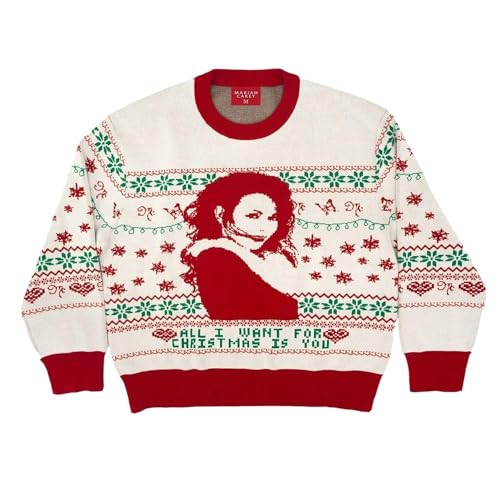 Mariah Carey Official All I Want For Christmas Is You Festive Sweater 1 Mariah Carey Official All I Want For Christmas Is You Festive Sweater