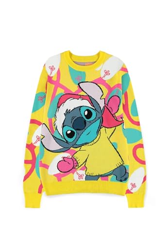 Difuzed Jumper Brand Model Christmas Sweater Stitch Disney, Multicoloured, Talla Única 1 Difuzed Jumper Brand Model Christmas Sweater Stitch Disney, Multicoloured, Talla Única