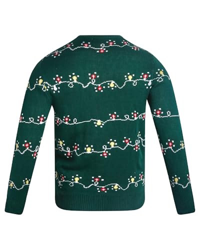 The Simpsons Mens Ugly Christmas Sweater Homer Holiday Pullover | Officially Licensed, Bold Ugly Sweater, Festive Comfortable Fit, Great For Parties &Amp; Gift Giving - Image 6