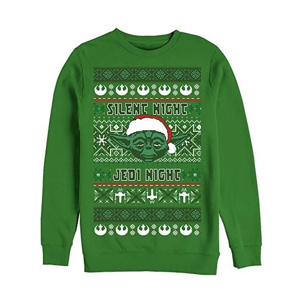 Star Wars Yoda Silent Night Christmas Sweatshirt