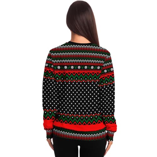 I Deliver All Year Long Christmas Sweatshirt | Unisex Ugly Christmas Sweater, Xmas Sweater, Funny Holiday Sweater, Funny Party Shirt L Green - Image 6