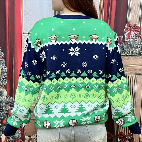 Leg Lamp Christmas Sweater Women - Star Santalorian Ugly Sweaters Men - National Snarky Xmas Sweater - Image 3