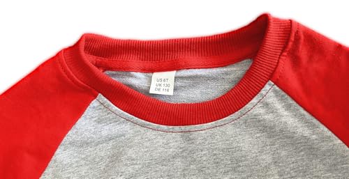 Toddler Boy Girls Christmas Sweatshirt Raglan Long Sleeve Santa Baby Sweaters Kids Ugly Xmas Winter Clothes 2-7T - Image 6