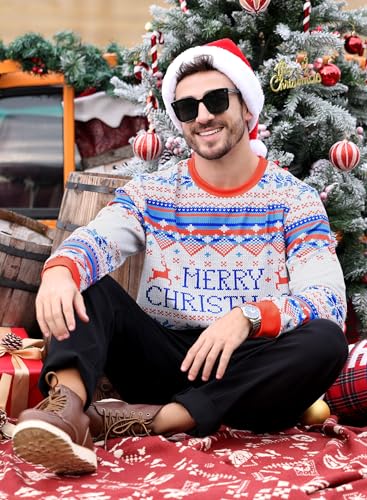 Men'S Ugly Christmas Funny Graphic Long Sleeve Unisex Sweatshirt (S-3Xl) - Image 3