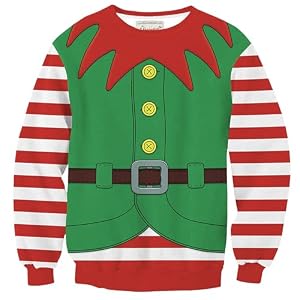 Mainfini Unisex Christmas Sweatshirts 3D Funny Classic Graphic Adult Xmas Pullover (S-3Xl) 1 Mainfini Unisex Christmas Sweatshirts 3D Funny Classic Graphic Adult Xmas Pullover (S-3Xl)