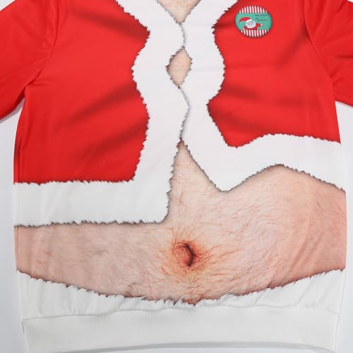 Populus Ugly Sweatshirt Costume Men Novelty 3D Long Sleeve Shirt For Party - Image 5