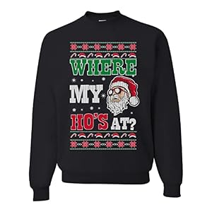 Wild Bobby Ho Santa Ugly Christmas Sweater Unisex Crewneck Sweatshirt 4 Wild Bobby Ho Santa Ugly Christmas Sweater Unisex Crewneck Sweatshirt