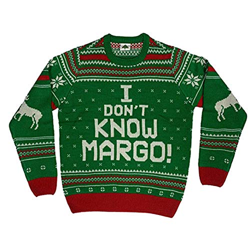 I Don’T Know Margo Ugly Christmas Sweater Green