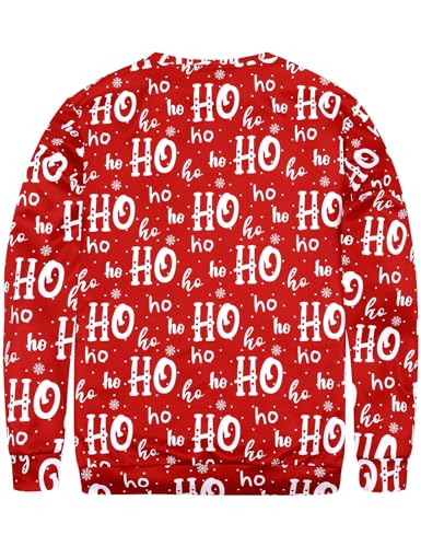Funny World Mens Ugly Christmas Sweatshirt Funny Xmassweater 4 Funny World Mens Ugly Christmas Sweatshirt Funny Xmassweater
