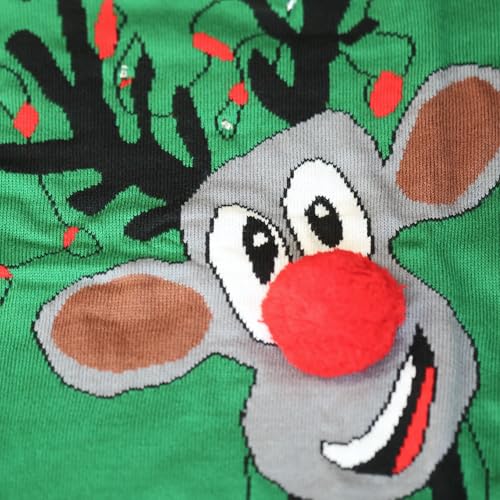 Blackbark Led Ugly Christmas Sweater