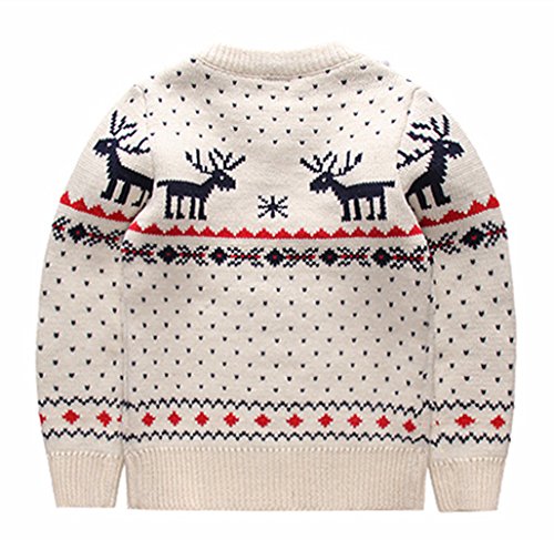 Redodeco Childrens Cotton Christmas Ugly Sweater Pullover Outfit Jumper For Christmas Party Photograph Best Gift