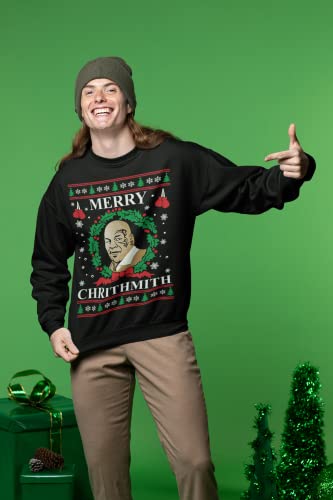 Merry Chrithmith Ugly Christmas Sweater Unisex Crewneck Graphic Sweatshirt - Image 6