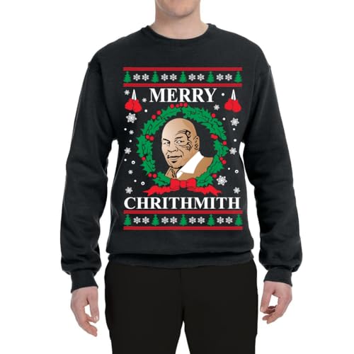 Merry Chrithmith Ugly Christmas Sweater Unisex Crewneck Graphic Sweatshirt - Image 2