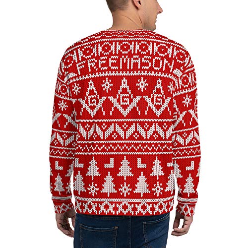 Masonic Freemason Ugly Christmas Sweater Masonic Gift 2 Masonic Freemason Ugly Christmas Sweater Masonic Gift - Image 2