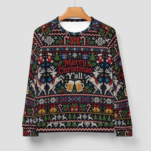 Blissboy Novelty Christmas Pullover Funny Fashion Graphic Sweatshirts 5 Blissboy Novelty Christmas Pullover Funny Fashion Graphic Sweatshirts - Image 5