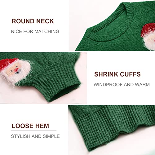 Lesmart Womens Ugly Christmas Sweater Funny Santa Funny Xmas Holiday Party Knitted Pullover 5 Lesmart Womens Ugly Christmas Sweater Funny Santa Funny Xmas Holiday Party Knitted Pullover - Image 5