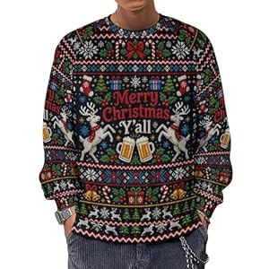 Blissboy Novelty Graphic Christmas Pullover